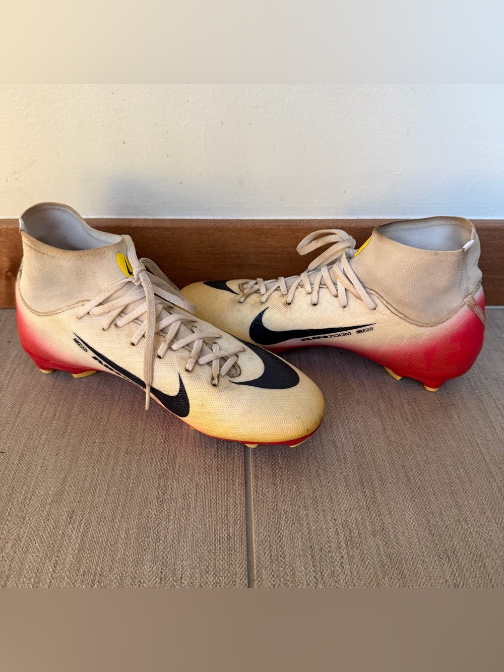 Nike mercurial air zoom soccer cleats
